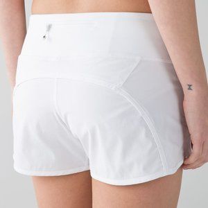 lululemon athletica White Athletic Shorts